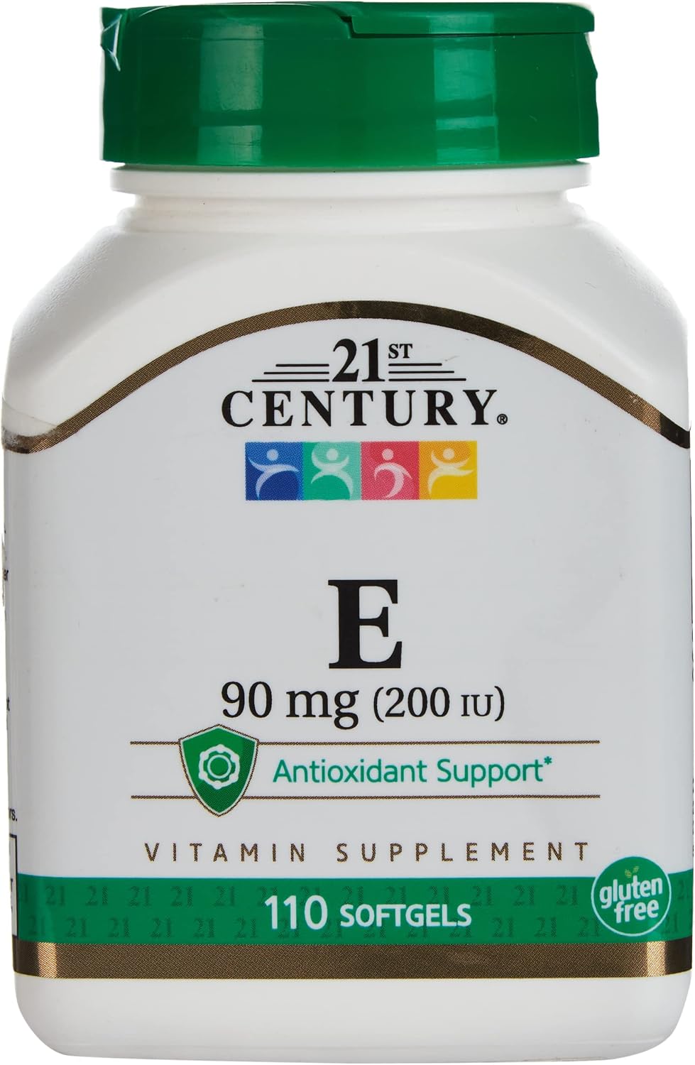 21st Century Vitamina E, 90 mg (200 UI), 110 Cápsulas Blandas