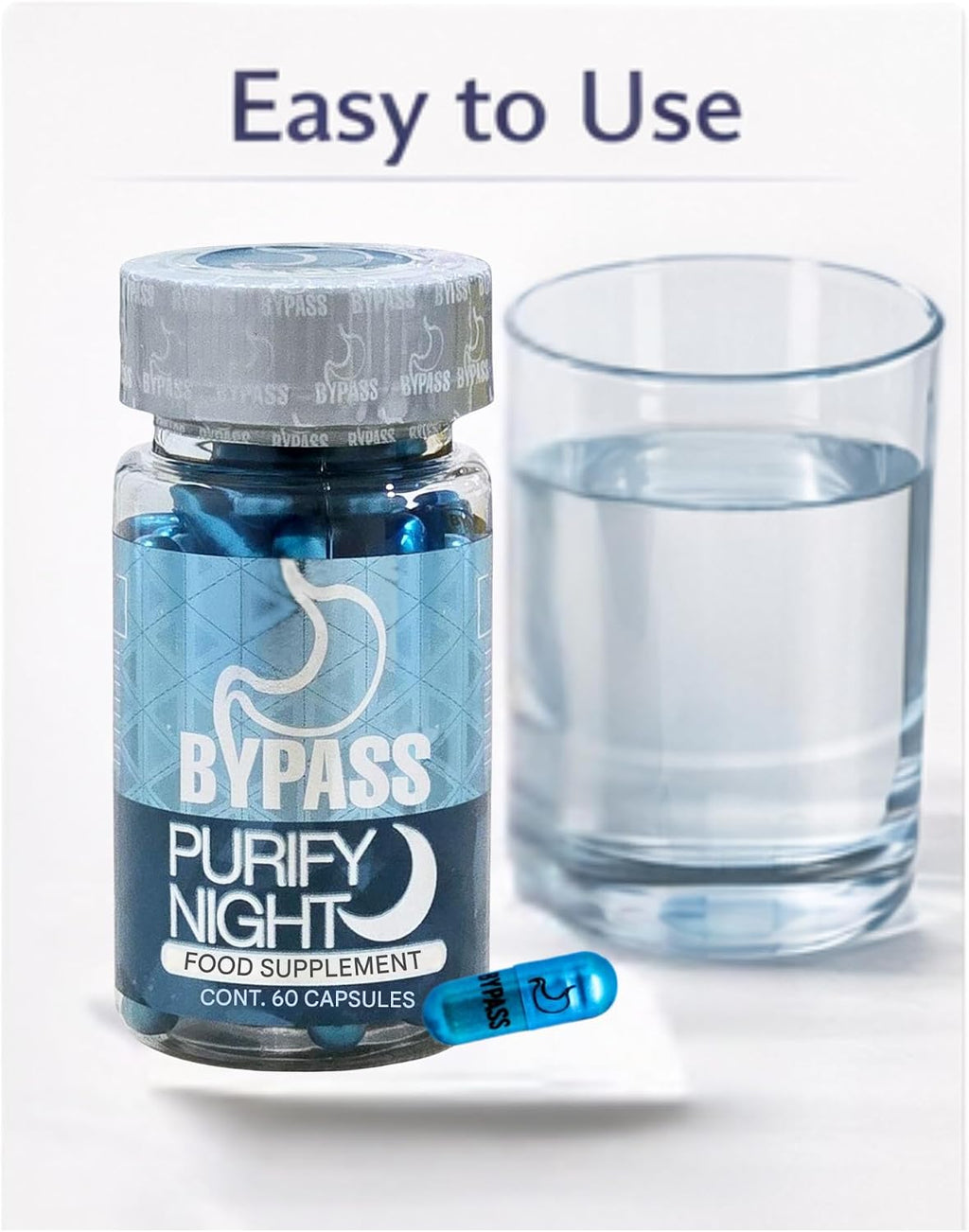 Dendas Bypass Purify Night - Bote de 60 Cápsulas