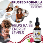 Bricker Labs B12 Blast Methylcobalamin 5000mcg, Great Tasting Sublingual Liquid Energy Vitamins -Vegan B12 Vitamins, Sustained Energy and Cellular Health Supplement - 59-Day Servings