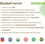 Herbsforever Apoyo para la Salud del Colesterol - Suplemento Ayurvédico para la Salud Cardiovascular con Guggulipid, Arjuna, Canela, Ajo, Cúrcuma - 90 Cápsulas Veganas (800mg)