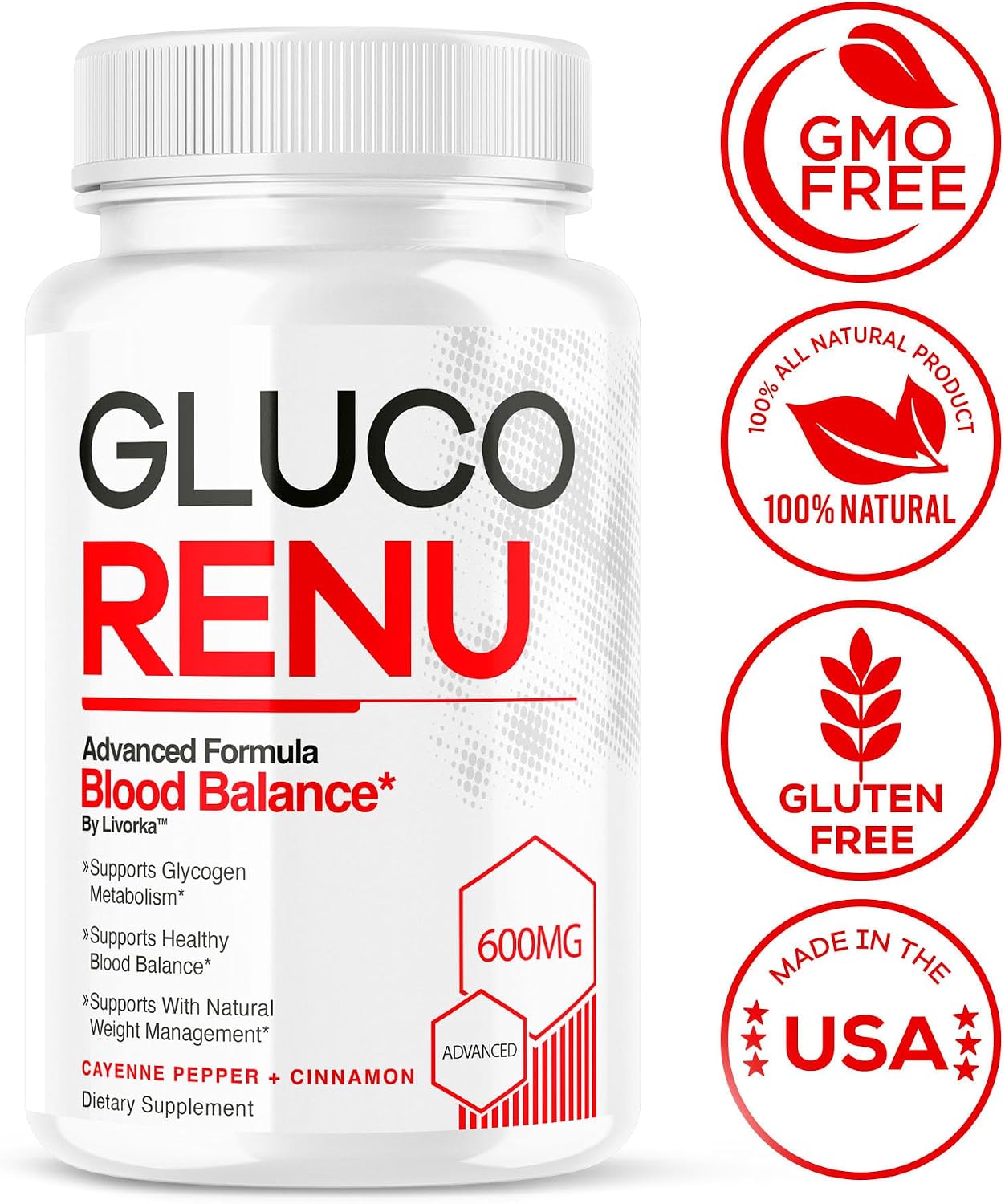 Gluco Renu Cápsulas, 30 Cápsulas