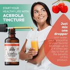 Tintura de Acerola Orgánica - Vitamina C Natural