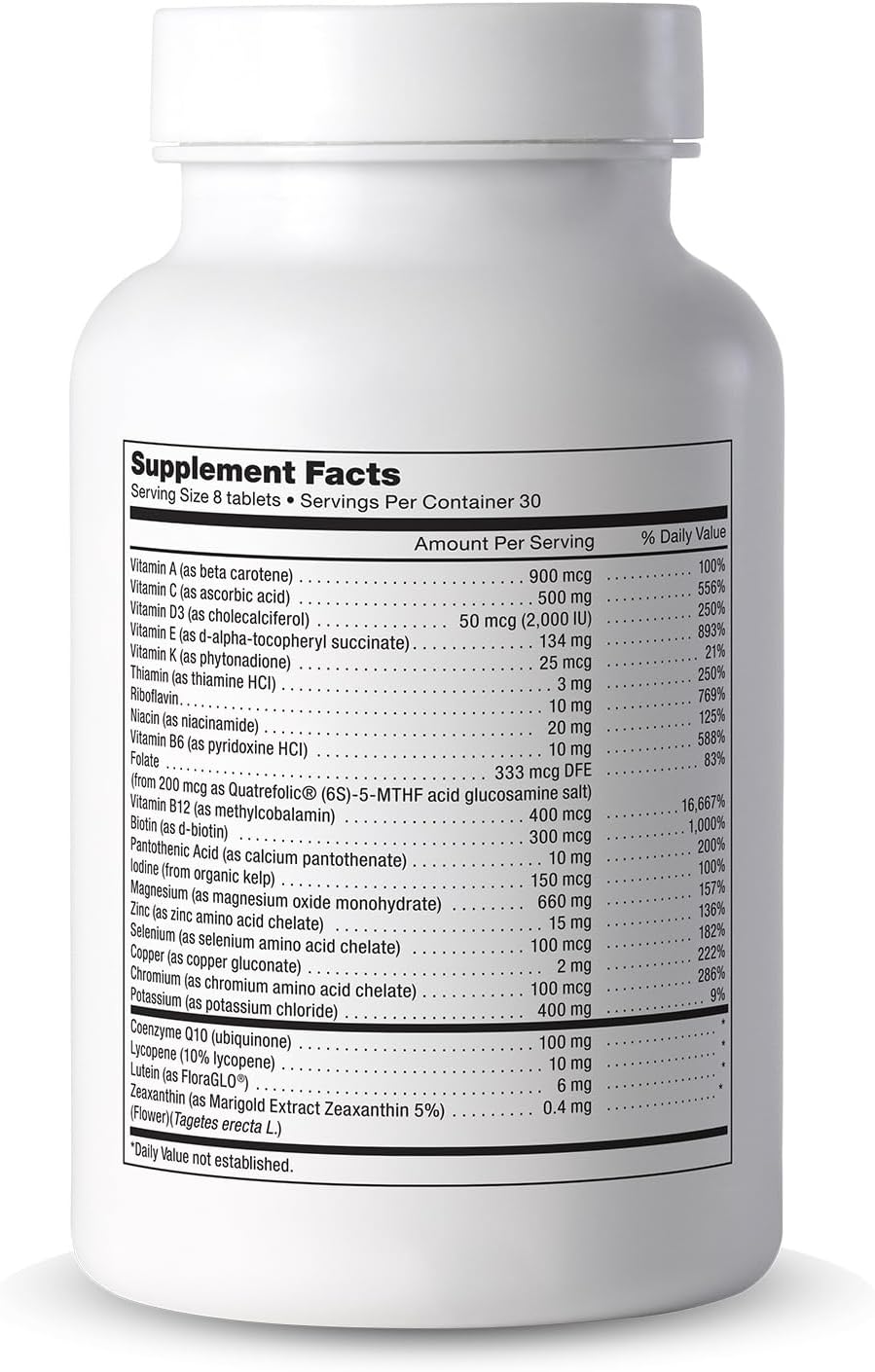 Cooper Complete Original Multivitamínico Sin Hierro, Suministro para 90 Días (Paquete de 3)