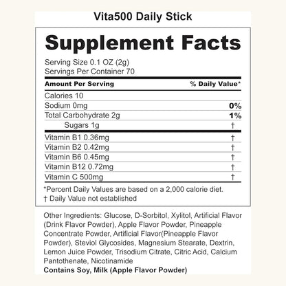 KWANGDONG Vita500 Multivitamínico en Polvo - 70 Sticks de 500mg – Image 7