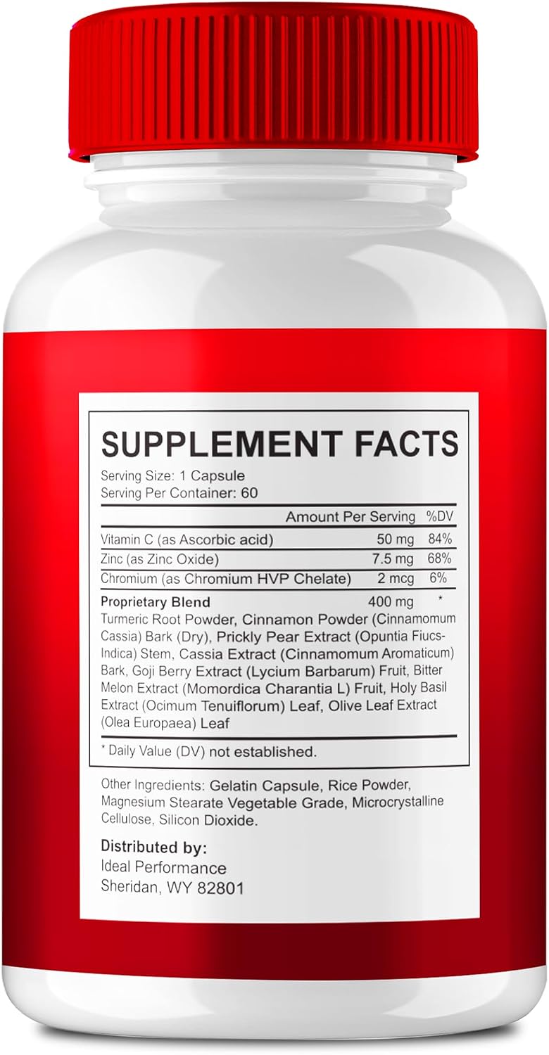 Gluco Armor Advanced Blood Formula Cápsulas (5 Pack)