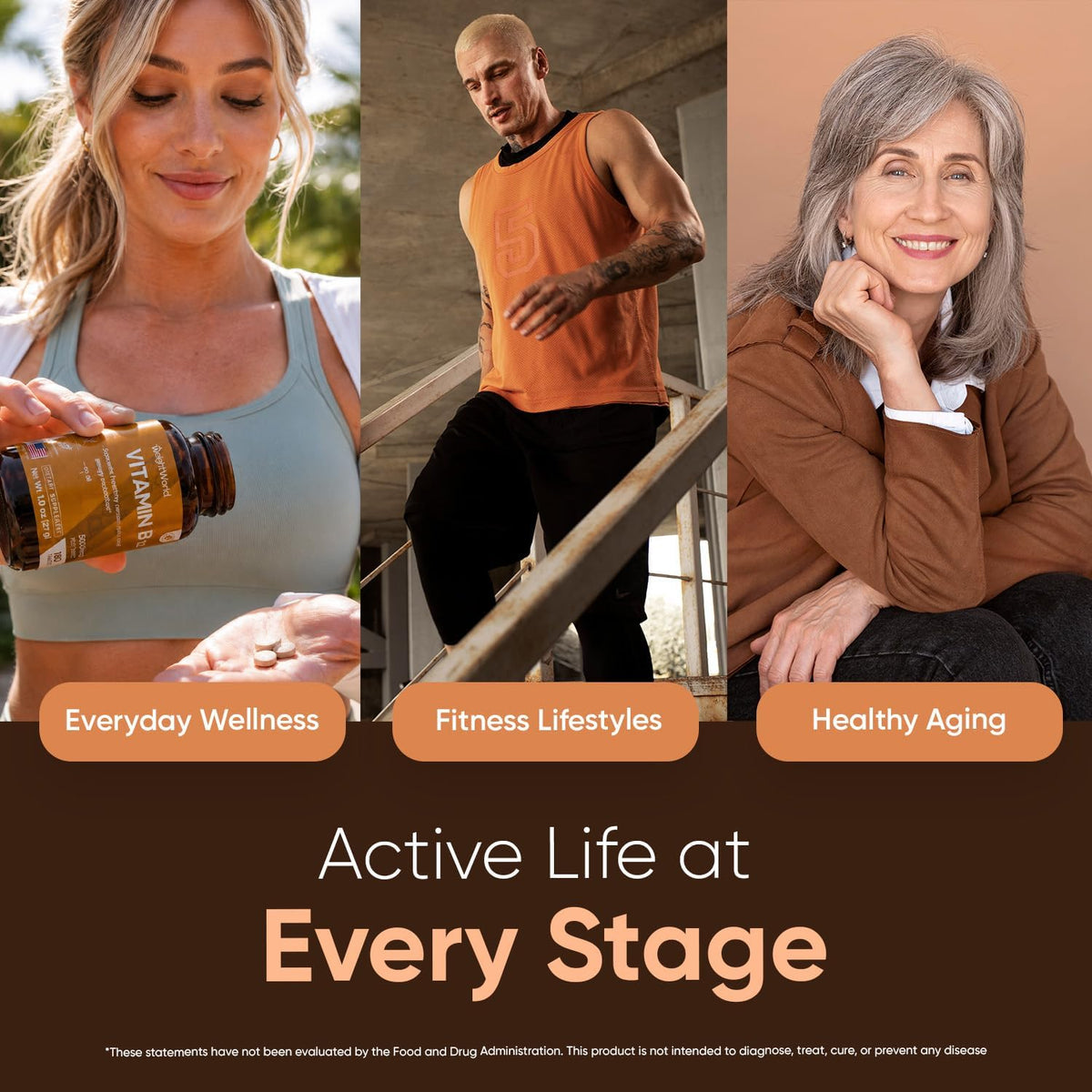 WeightWorld Vitamina B12 5000mcg – Personas con fatiga o falta de energía : Quienes experimentan cansancio – Image 9