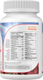 Zahler Junior Multi - Complete Children's Multivitamin - 23 Vitamins & Minerals - Kosher, Non-GMO & Gluten Free - Cherry, 90 Chewable Tablets