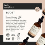 Boost Drops con Maca, Aminoácidos y Rhodiola - Suplemento Líquido para Energía y Digestión, 60 ml