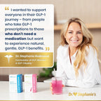 Dr. Stephanie's GLP-1 Buddy: Mezcla de bebida sabor fresa sandía para apoyo digestivo y preservación de masa muscular