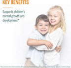 Genestra Brands Vitaminas Masticables para Niños | Suplemento de Vitaminas y Minerales | 100 Comprimidos | Sabor Natural a Papaya y Naranja