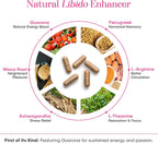 Crave – Potenciador del Deseo Femenino con Maca y Ashwagandha – 60 Cápsulas Veganas