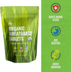 On Target Living Wheatgrass Tabletas Orgánico - 500 Comprimidos