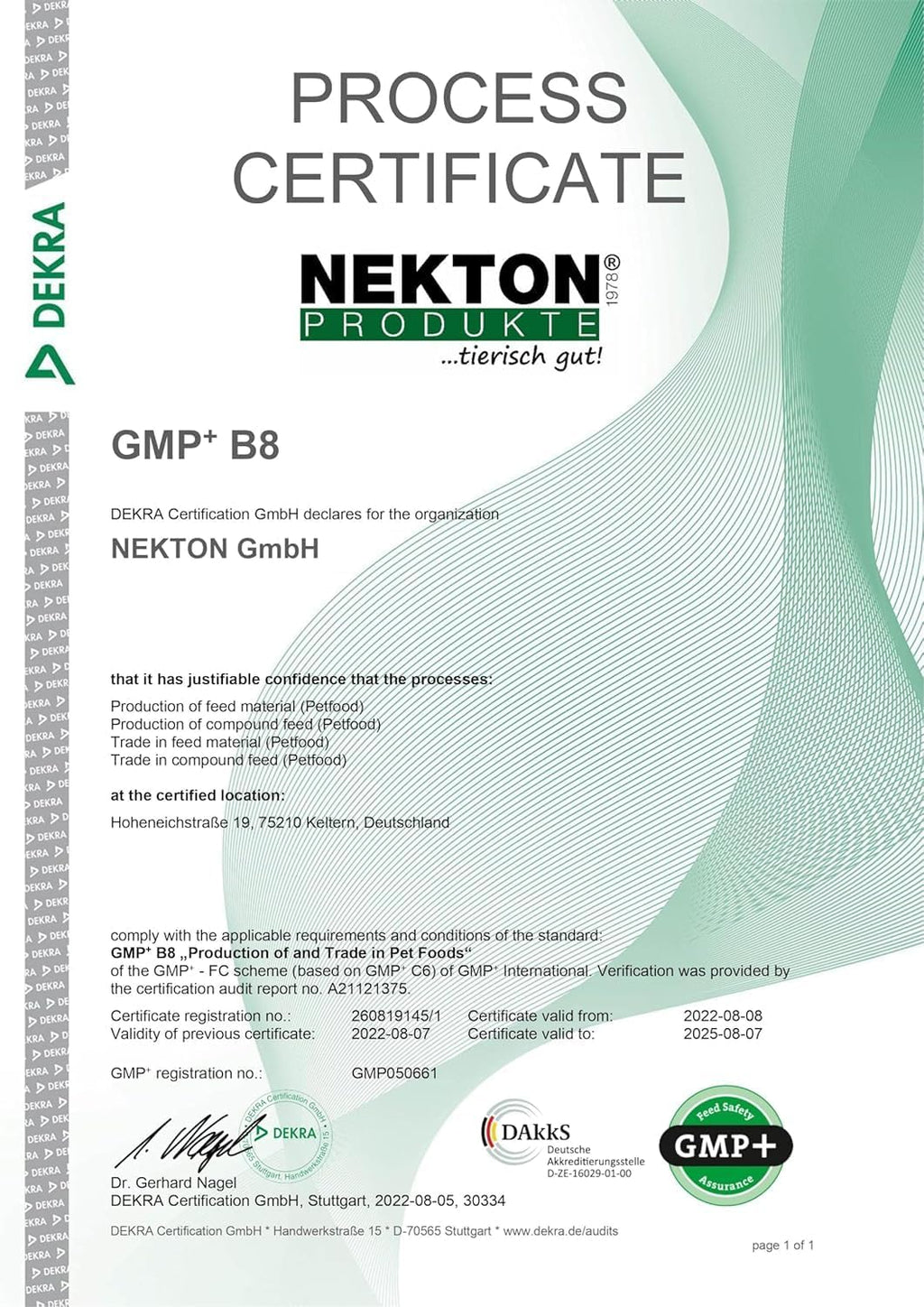 Nekton Dog-VM Suplemento Vitaminas y Minerales para Perros, 30g