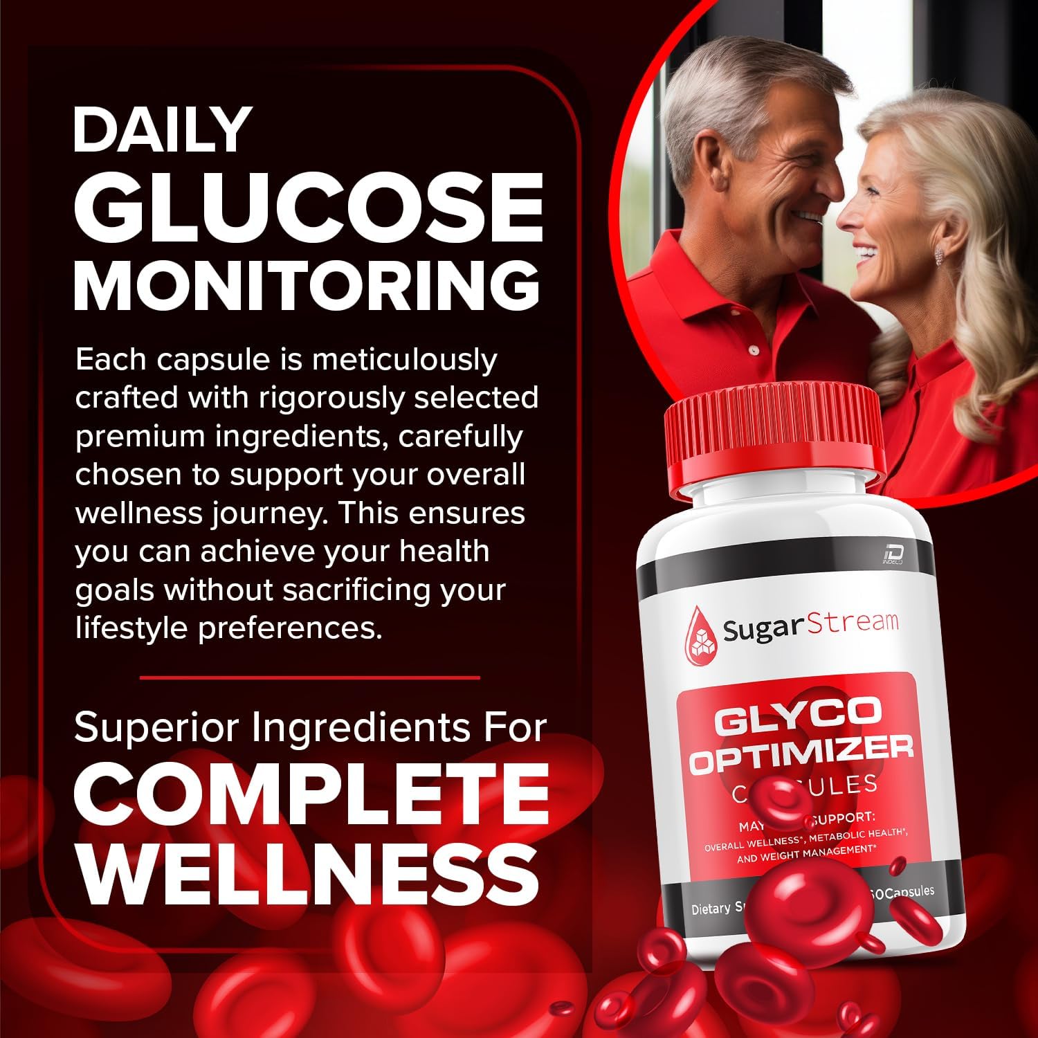 Sugar Stream Capsules - Suplemento Avanzado con Fórmula Natural (60 Cápsulas)