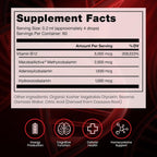 Pure Therapro Rx Vitamina B12 Sublingual - 5000 mcg con Metilcobalamina, Adenosilcobalamina e Hidroxocobalamina - 10 ml