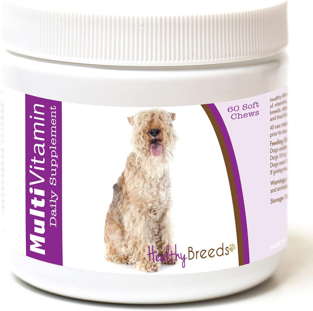Healthy Breeds Multivitamínico para perros Lakeland Terrier – 60 comprimidos masticables
