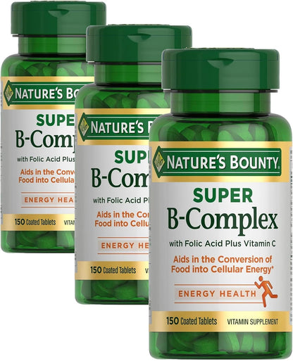 Nature's Bounty Super B Complex: Complejo B – Deportistas: El aumento del gasto energético puede incrementar las – Image 8