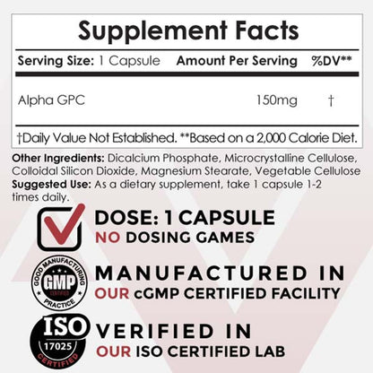 Nootropics Depot Alpha GPC 150 mg, 180 – Metabolismo de la homocisteína: La colina contribuye al metabolismo – Image 3
