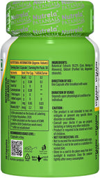 Nutrela Patanjali Vitamina B12 Biofermentada de Origen Vegetal con Moringa y Aloe Vera - 30 Cápsulas Vegetales (Pack de 2)