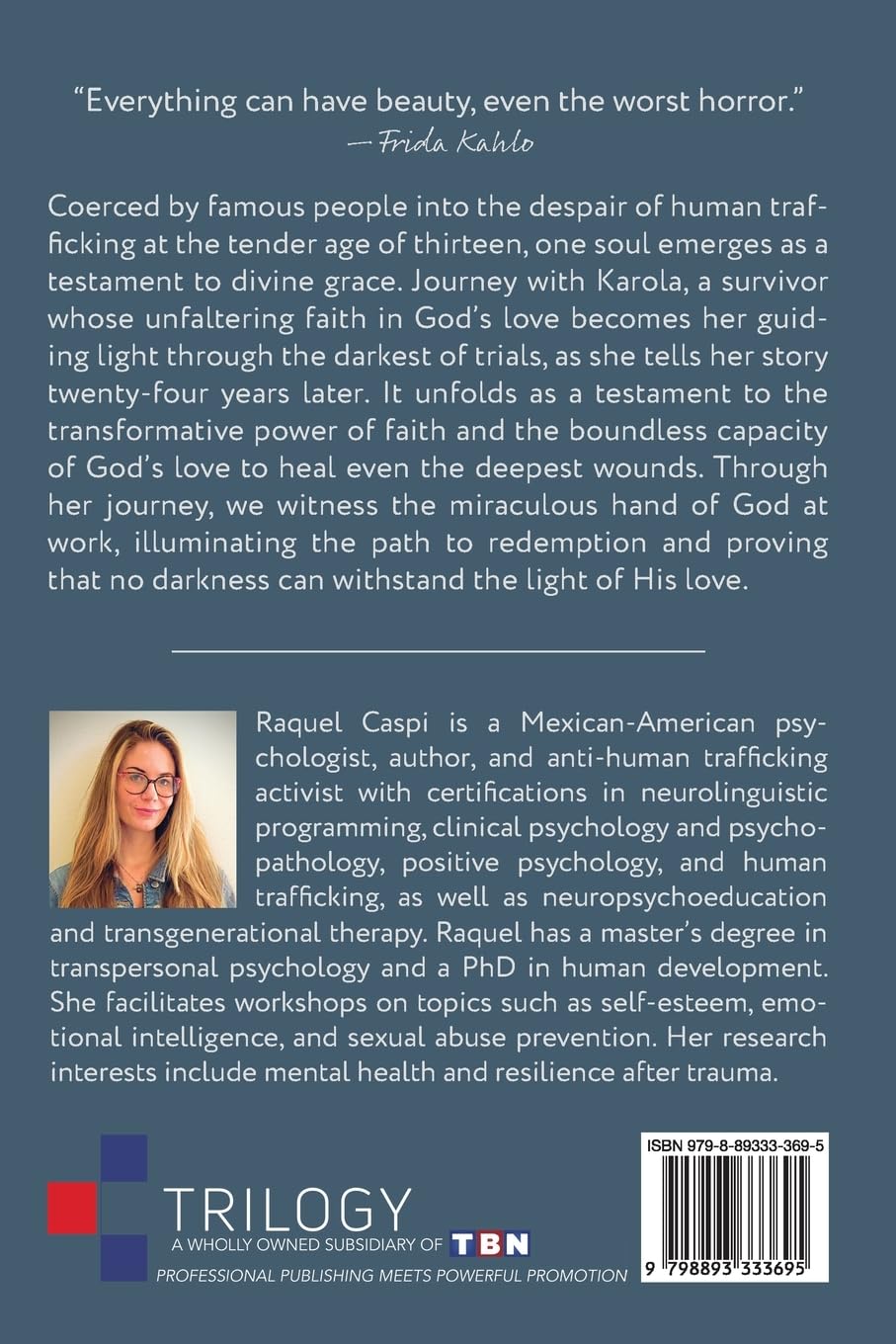 Faith, Love, and Human Trafficking: The Story of Karola de la Cuesta