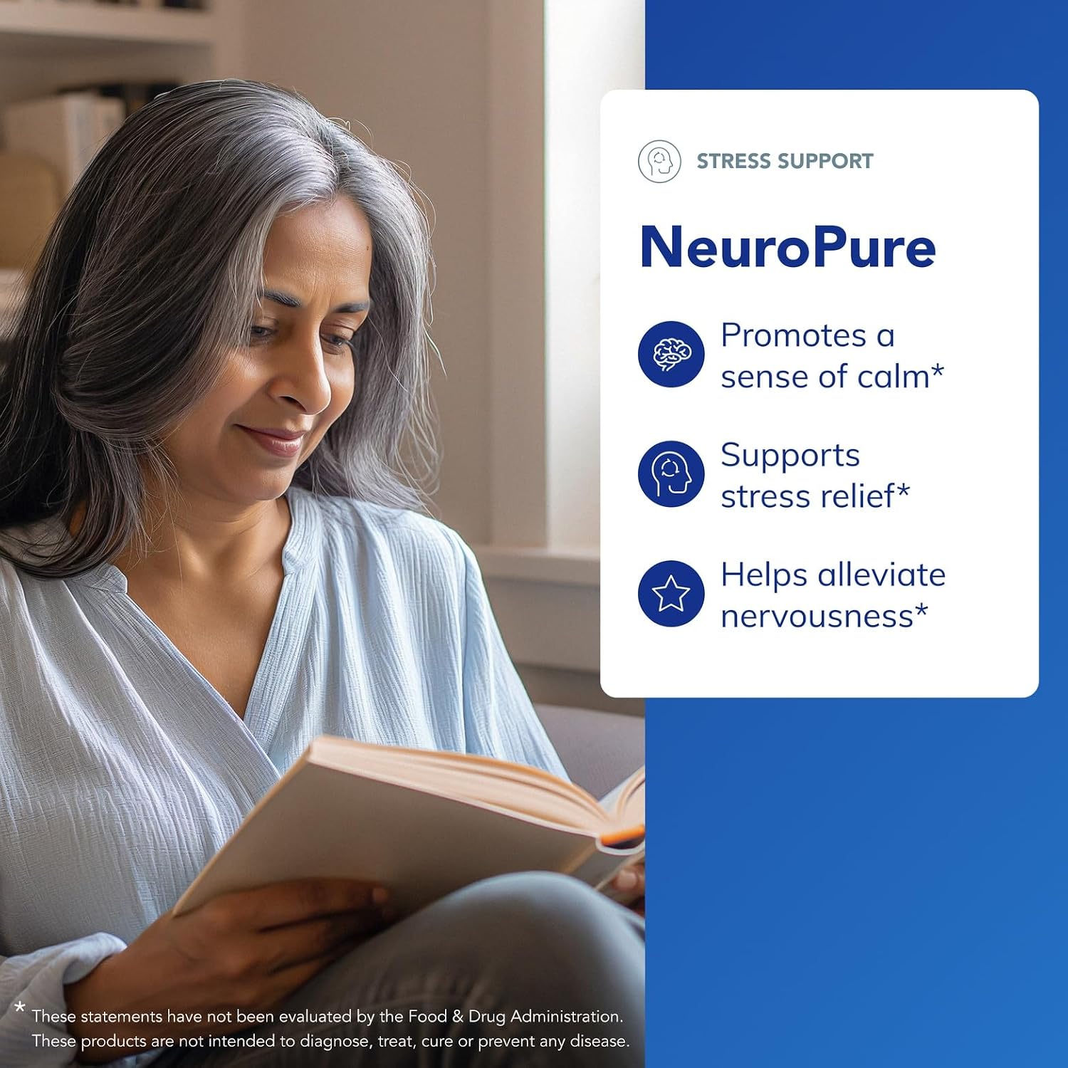 Pure Encapsulations NeuroPure | Suplemento Hipoalergénico para el Bienestar Emocional y el Estrés | 120 Cápsulas