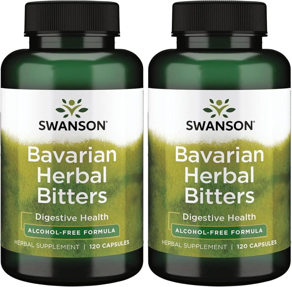 Swanson Ultra Bavarian Herbal Bitters 120 Capsules
