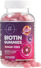 Gominolas de Biotina 5000 mcg con Vitaminas E y C – 60 Gominolas