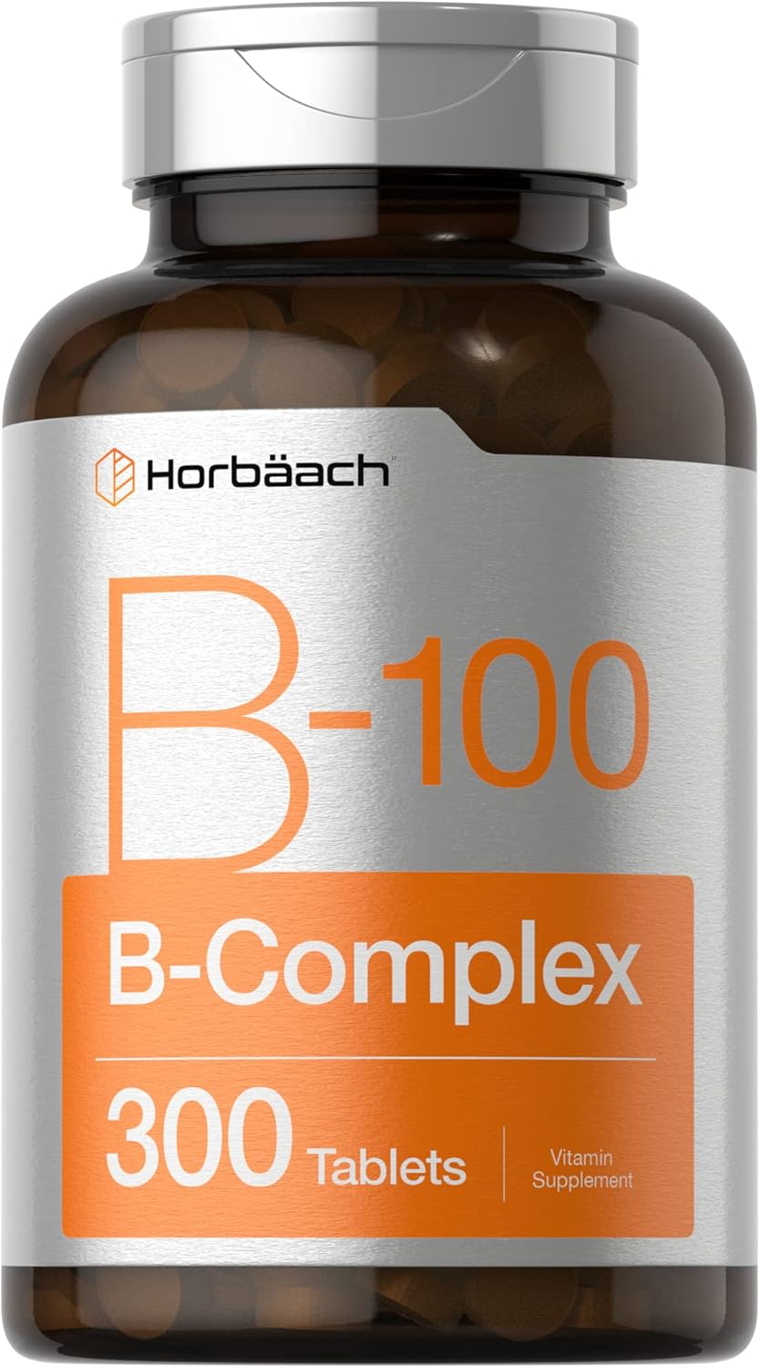 Horbäach Complejo Vitamínico B-100, 300 Comprimidos