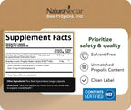 NaturaNectar - Bee Propolis Trio Capsules, 60 ct.