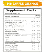 REDMOND Re-Lyte Immunity, Mezcla de Multivitaminas y Electrolitos (Piña Naranja)