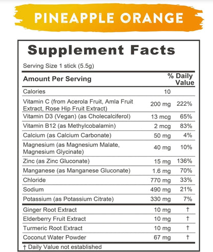 REDMOND Re-Lyte Immunity, Mezcla de – Vitamina D: Favorece la absorción del calcio y el funcionamiento normal del – Image 3