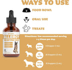 Alivio Natural para Alergias de Perros - Apoyo Contra Picazón y Estornudos - 30 ml