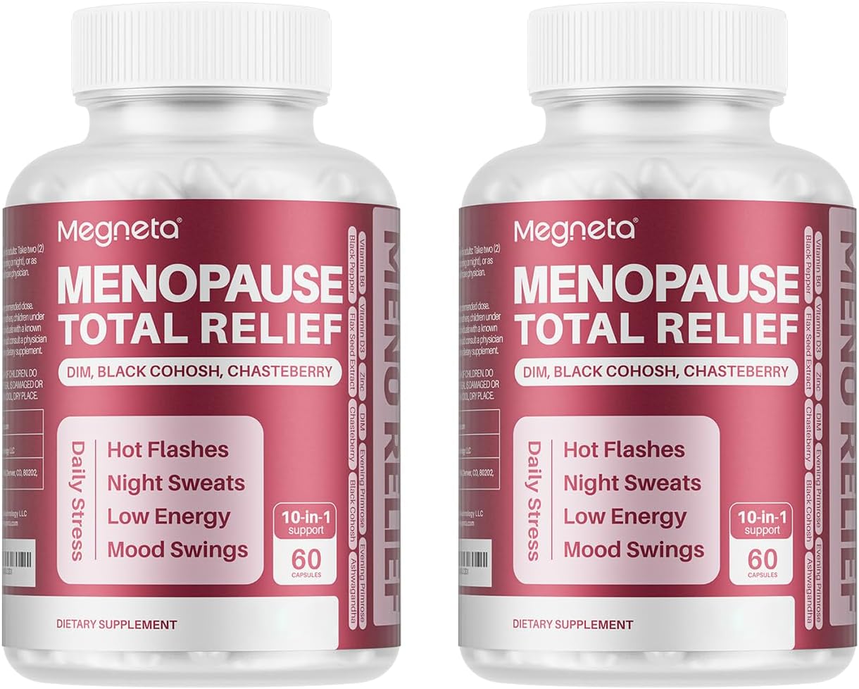 Menopause Care, with DIM, Black Cohosh, Chasteberry, Evening Primrose, Flax Seed & Ashwagandha, 180 Cápsulas