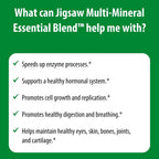 Jigsaw Health Multi-Mineral Essential Blend – 90 Cápsulas (90 Dosis)