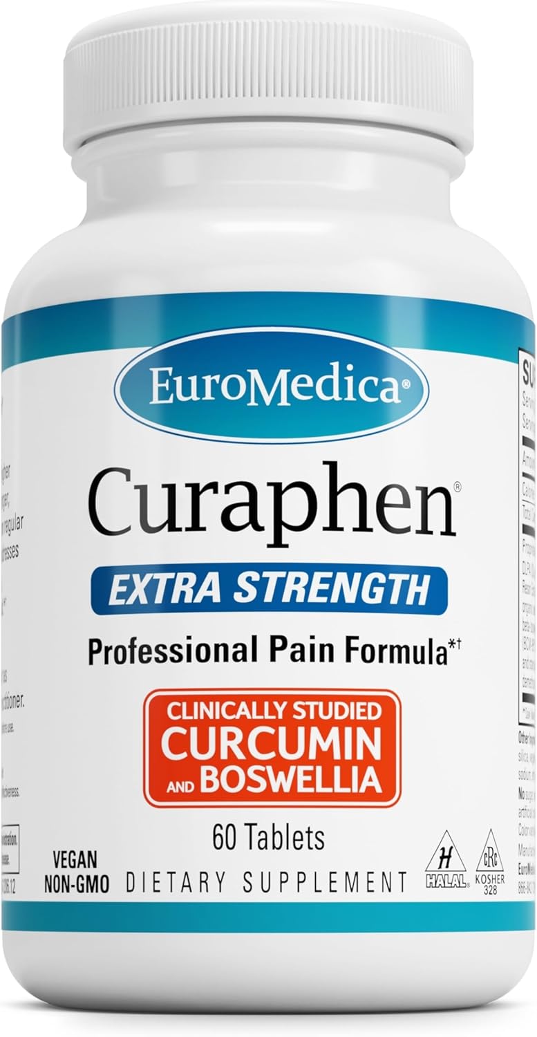 Euromedica Curaphen Extra Strength Tabletas, 60 Unidades