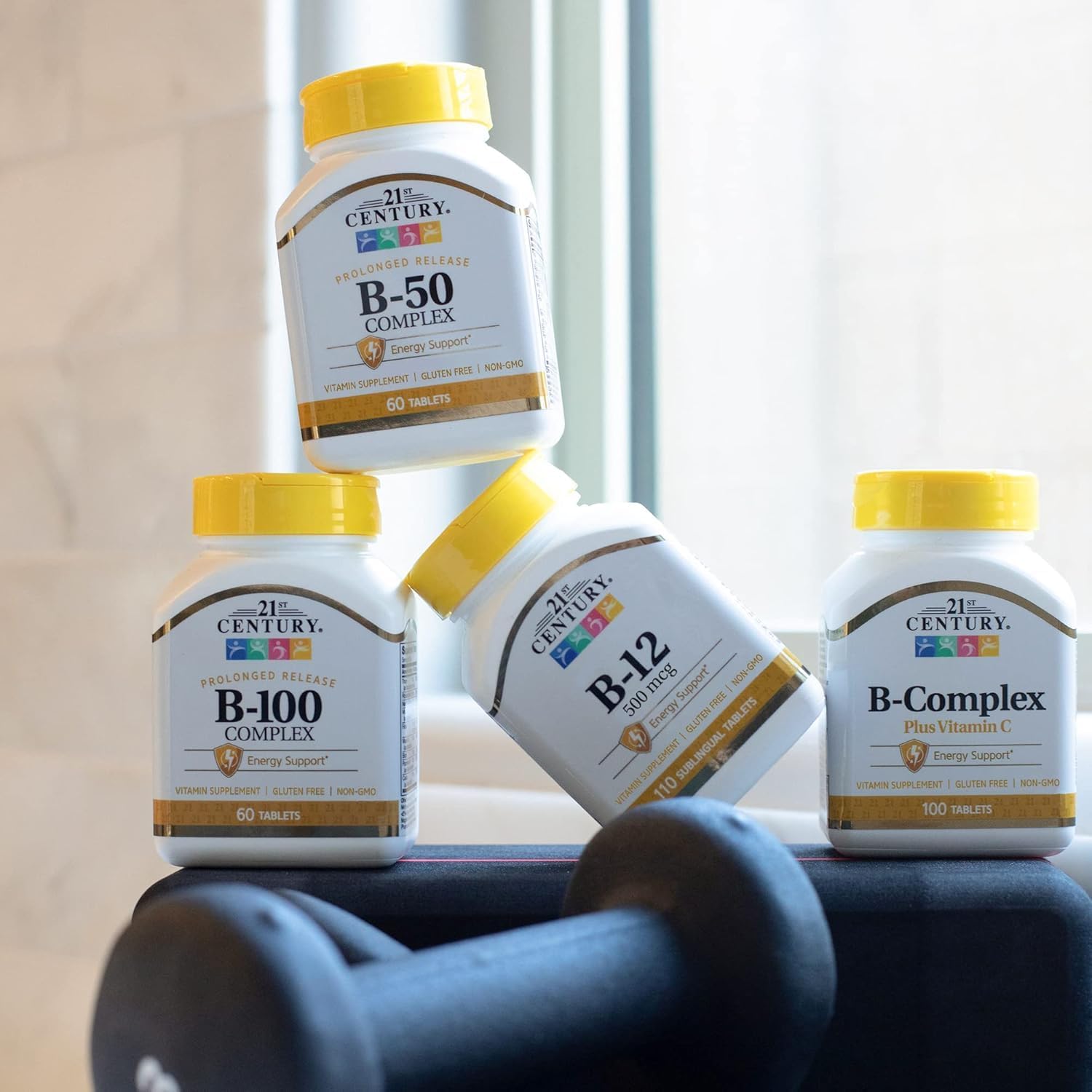 21st Century Vitamin B-100 Complex 60 Tabletas (2 Unidades)