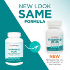 Vitamina D Plus – D3 5000 UI con K1, K2 (MK4) y GG | Reignite Wellness