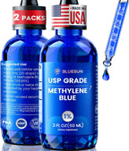 Bluesun Methylene Blue 1% Gotas - Grado Farmacéutico USP - 60ml