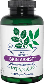 Vitanica Skin Assist, Apoyo Cutáneo, Vegano, 90 Cápsulas