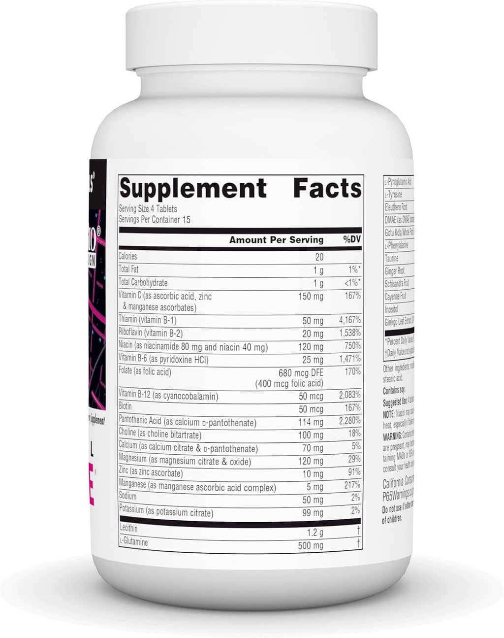 Mental Edge de Source Naturals - Complemento para el Enfoque Mental y la Energía - 60 Comprimidos