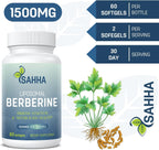Sahha Berberina Liposomal HCL 1500mg - Alta Biodisponibilidad (2 Envases)