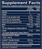 Advanced Keratin for Hair, Skin, and Nails with Biotin and Collagen (90 Cápsulas Vegetales)