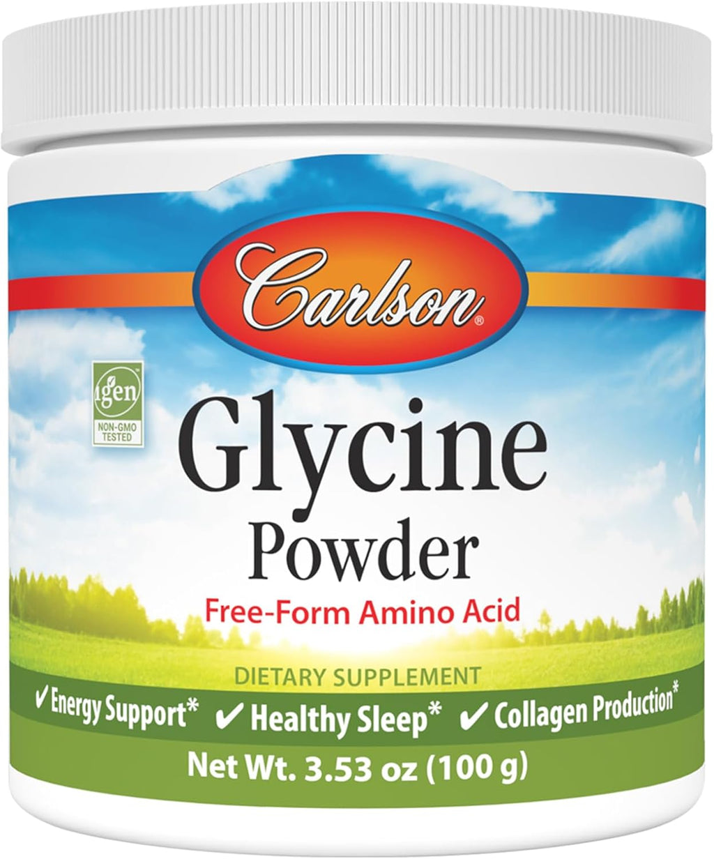 Carlson Glicina en Polvo, 100g