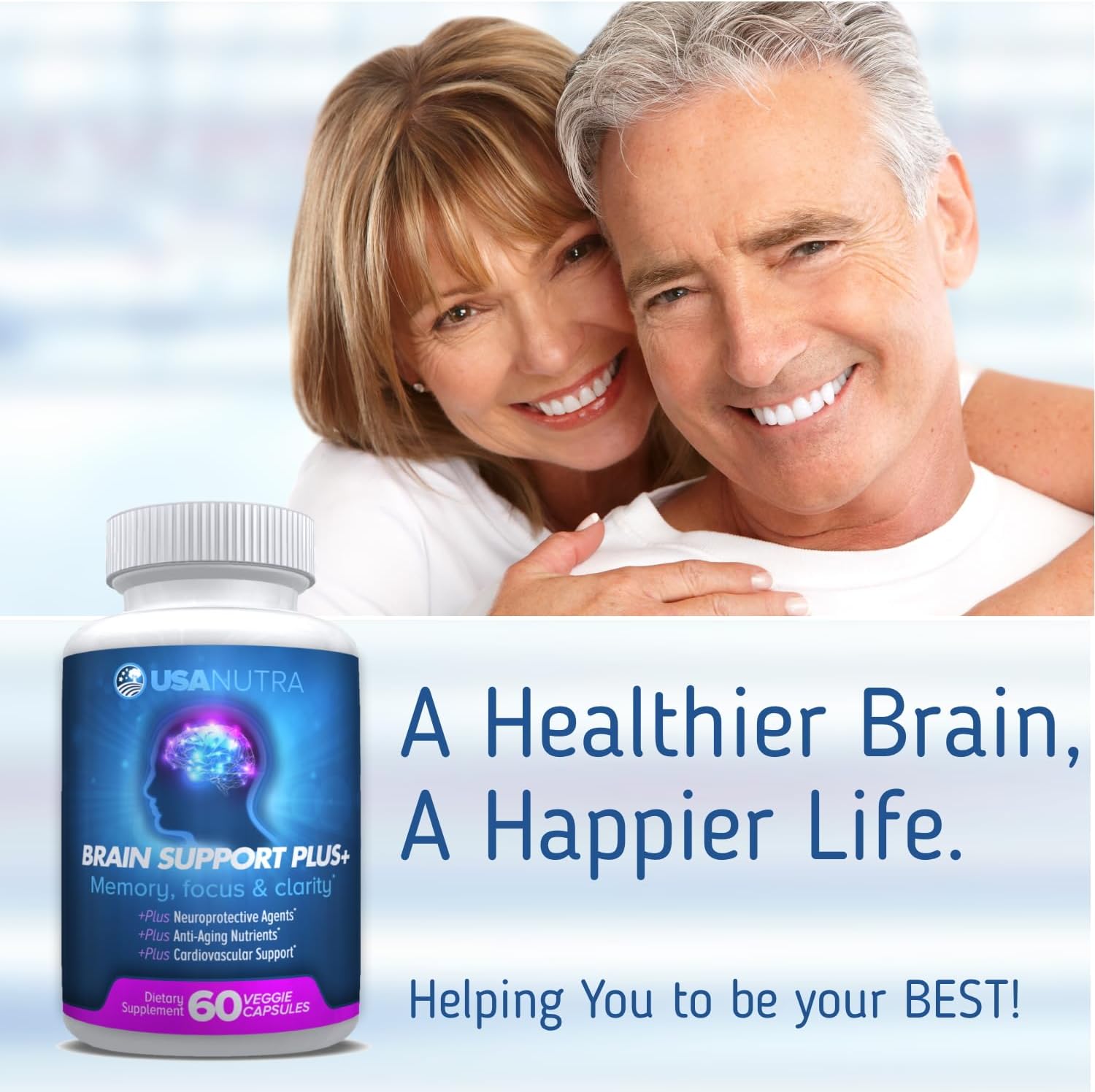 Brain Support Plus - Memory & Focus, 60 Capsules