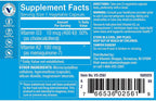 The Vitamin Shoppe Vitamina K2 MK-7 100 mcg - Menaquinona-7 | 60 Cápsulas | Vegano