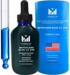 Valboren Labs Azul de Metileno 2% Grado Farmacéutico - Libre de Formaldehído y Alcohol - Suplemento Alimenticio - 118 ml
