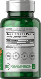 Horbäach Butea Superba Raíz 840mg | 90 Cápsulas | Rendimiento Masculino | No GMO y Sin Gluten