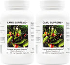 Supreme Nutrition Camu Supreme, 120 cápsulas vegetales de fruta de Camu Camu puro