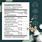 Spike Tri-Support+ con Nattokinasa, Bromelina y Cúrcuma - Incluye Extracto de Diente de León, Semilla Negra, Té Verde, Selenio y Musgo Irlandés