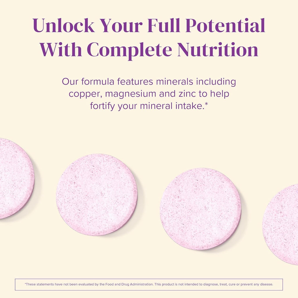 BariMelts Multivitamin - Multivitamínico Bariátrico para Mujeres - 60 Comprimidos de Rápida Disolución (1 Mes de Suministro), Sabor Fruta Natural